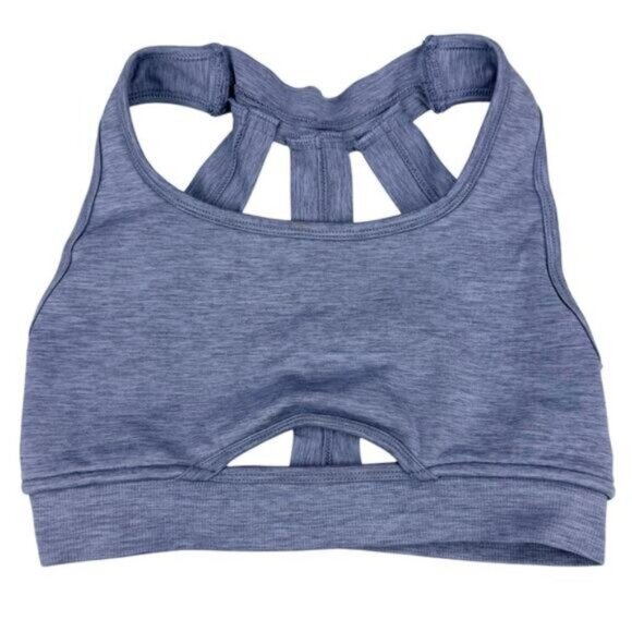 ALPHALETE Trinity Bra Womens High Impact Seamless Bra Sz XXS French Blue - Picture 2 of 5